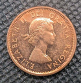 Rare Canada 1959 BU Small Cent Penny.1