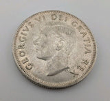 Canada 1951 25 Cents 25c Canadian Caribou Quarter Coin - 80% Silver - ASW .150oz1