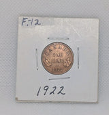 1922 Canada One Cent - Circulated F-12 - Beautiful Patina - NumisFind