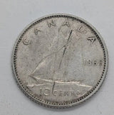 Canada 1968 10 cents Elizabeth II Canadian Silver Dime - NumisFind