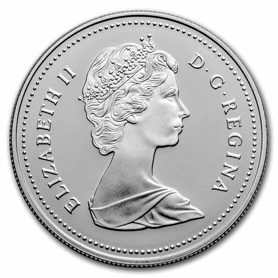 1988 - 1 Dollar - Silver Coin - Canada - Saint-Maurice Ironworks - Proof - NumisFind