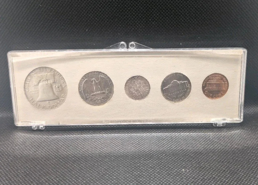 USA 1959 Silver Coins Year Set Uncirculated w/90% Silver mint set US - NumisFind