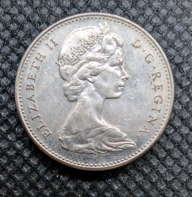 1969 Canada 5 Cent George VI Canadian  Nickel Coin Five Cents1