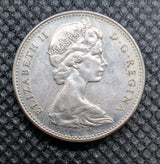 1969 Canada 5 Cent George VI Canadian  Nickel Coin Five Cents1