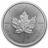 Royal Canadian Mint 1oz Pure Silver .9999 Maple Leaf 2026 5$ Coin Bullion0