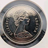 Canada 1987 Prooflike Nickel Dollar Voyageur One $1 Dollar Coin1