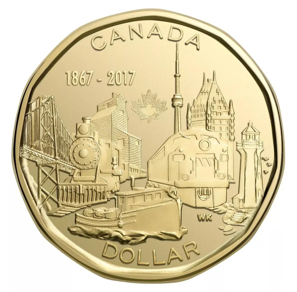 2017 Canada 5-Coin Set RCM - "My Canada, My Inspiration" Glow-in-the-Dark Toonie - NumisFind