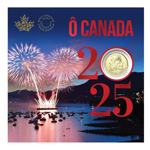 2025 Canada O CANADA Uncirculated set - special loonie - King obverse - NEW!0