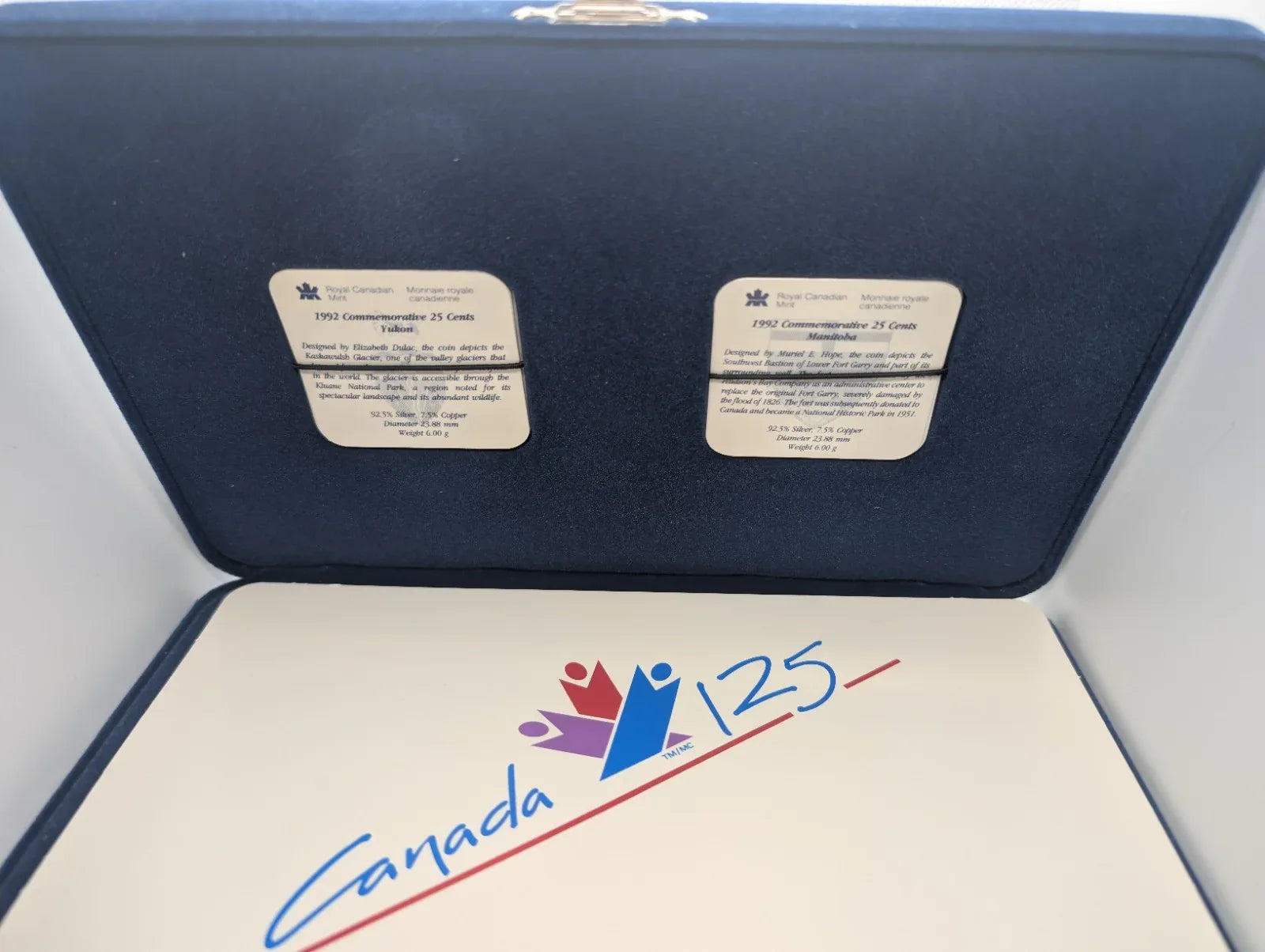 1992 Canada 125th Anniversary Silver 25 Cents Coin Quarter Set - NumisFind