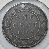 CANADA - 1882-H OBV2 Large Canadian 1 Cent Penny - VF-20 - SHIPPING LOW COST - NumisFind