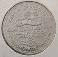 1984 Regina Saskatchewan Commemorative Dollar - 100 Years of Progress 0