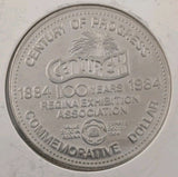1984 Regina Saskatchewan Commemorative Dollar - 100 Years of Progress 0