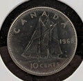 Canada 1968 10 cents Elizabeth II Canadian Regular Dime0
