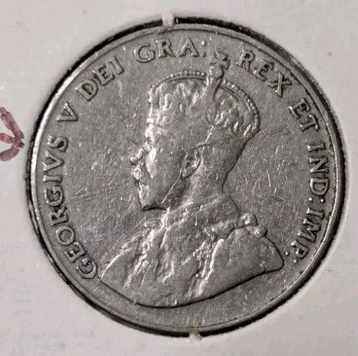 Canadian Nickels 3 Coin Lot 1927, 1928 + 1929(Die Crack ERROR On GEORGIVS) - NumisFind