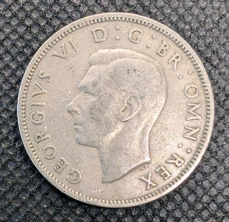1948   British Two Shilling Coin1