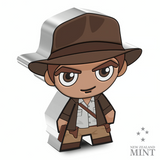 2023 Niue S$2 1oz 0.999 Silver Coin. Chibi Indiana Jones With COA 1 Of Only 18001