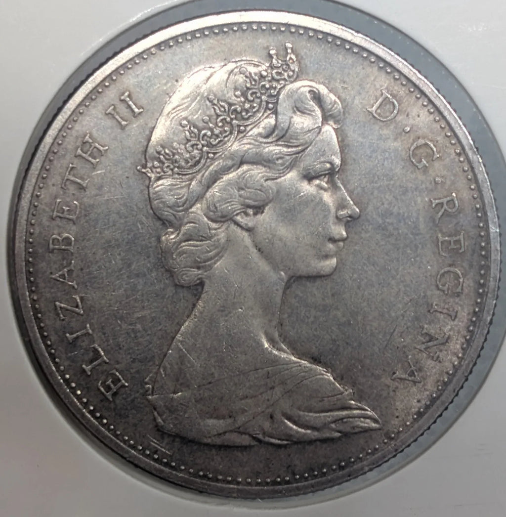 1965 80% Silver Canadian Canada Silver Dollar Circ - NumisFind