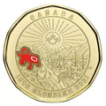 Canada 18962021 Klondike Gold Rush 125th Anniversary $1 Loonie Colour Coin UNC - NumisFind