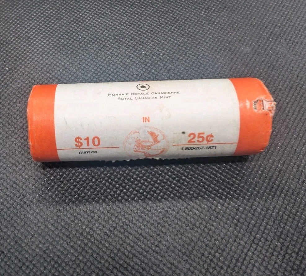 2007 RCM Canada 25 Cents Quarter Roll Curling Vancouver Olympics1