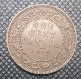 1919 Canada Large One Cent Coin - EF+ - King George V - NumisFind