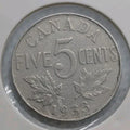 Canada Nickel 5 Cents 1933 - Circulated - Shipping Low Cost - NumisFind