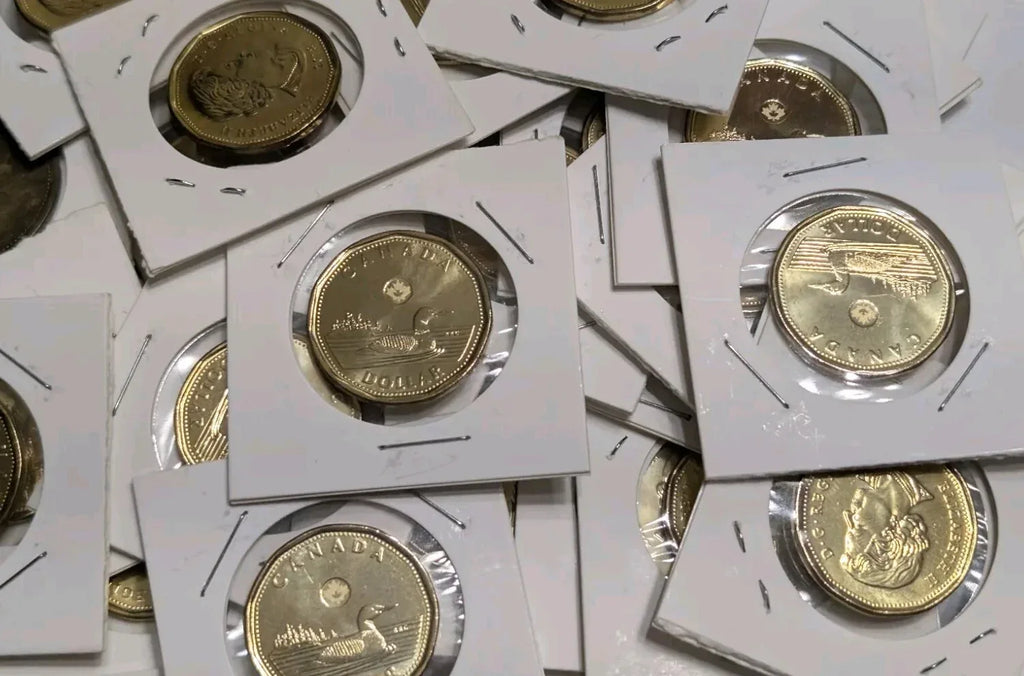 Canada 1$ 2018 BU FROM MINT ROLL SHIPPING LOW COST - NumisFind