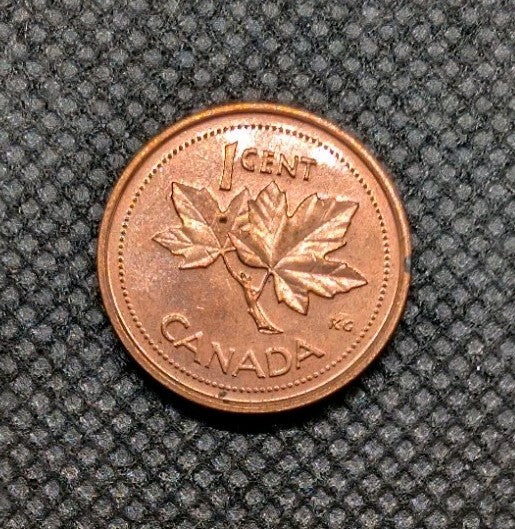 AU/Unc 1992-2002 Canada Penny Small 1 Cent Beautiful0