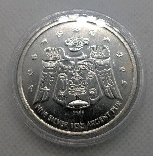 Canada $5 2009 Silver Maple Leaf 1oz 2010 Vancouver WIinter Olympic Special - NumisFind