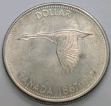 Canada 1967 $1 dollar Silver Coin - Uncirculated - NumisFind
