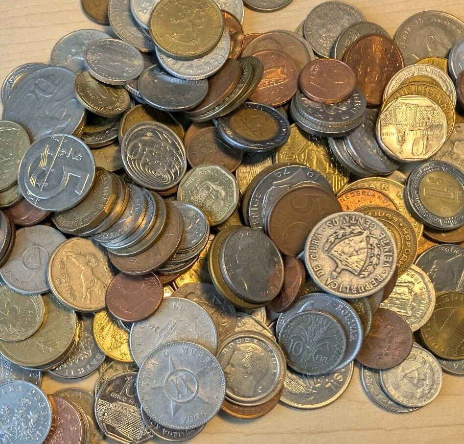 25 Global Coin Lot - Great Value in World Coins