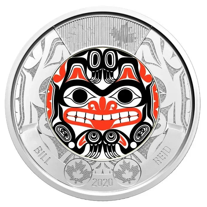 2020 100th Anniv Bill Reid Toonie set of 2 Special Wrap Roll Canada 2x25x2$ - NumisFind