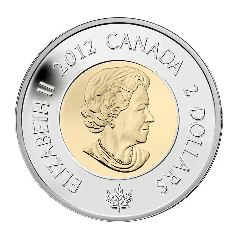 2012 HMS SHANNON WAR OF 1812 TOONIE BRILLIANT UNCIRCULATED COIN - NumisFind