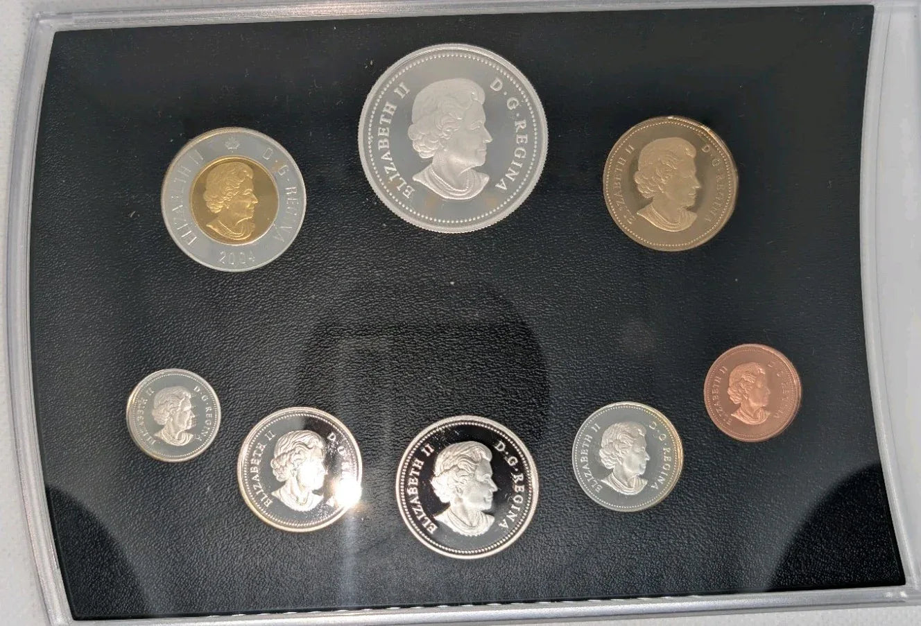2004 Canada Proof Set of Coins - 400th Anniversary of French Settlement - NumisFind