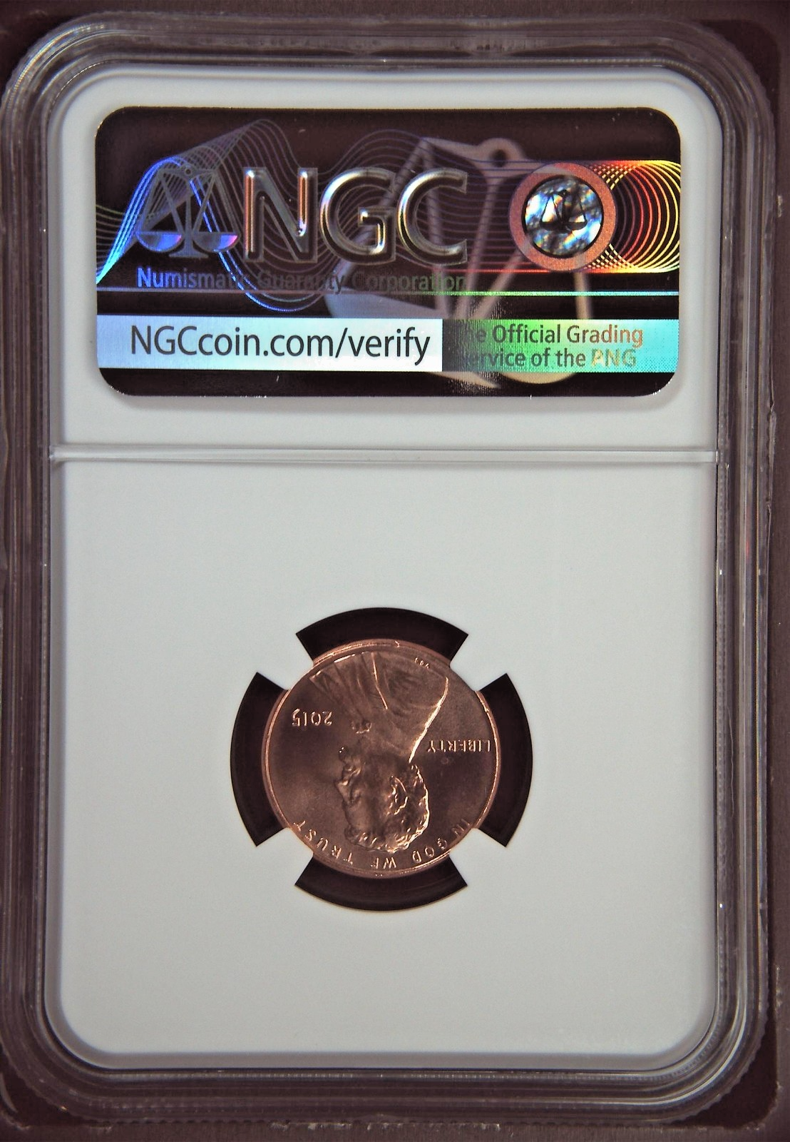 2015 Lincoln SHIELD Cent 1c NGC MS 66 RD Lincoln Portrait Label1
