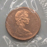 1966 Canada 1 Cent Coin Penny Sealed Uncirculated1