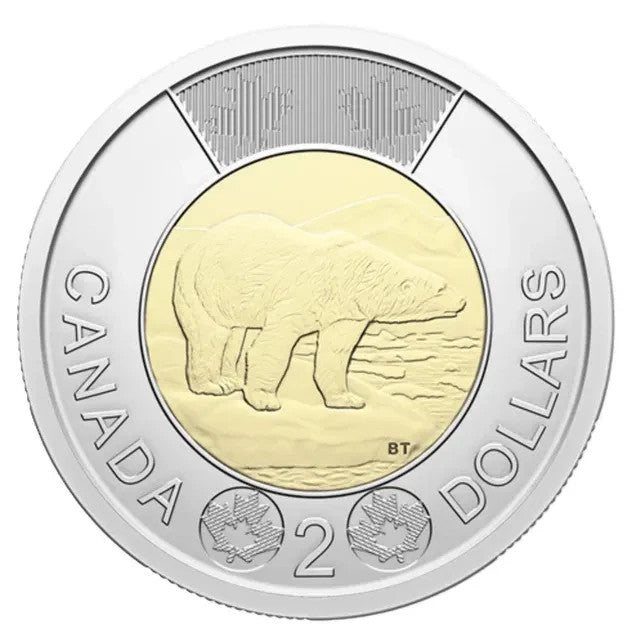 2023 - Canada Toonie $2 Dollar KING CHARLES - From Original Mint Roll   1