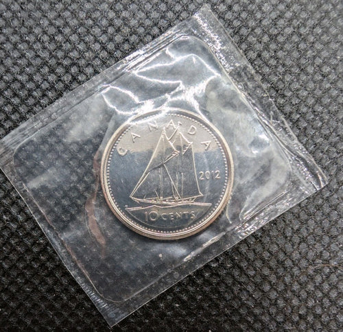 PL Canada 2012 10 cent 10c dime coin - Sealed0