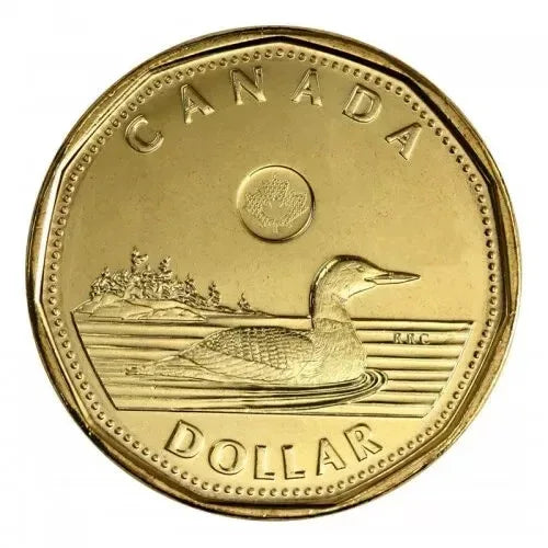 2012 Canada New Security Loonie One Dollar Coin. Mint UNC. $1 Loon - NumisFind