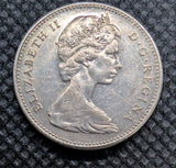 1968 Canada 5 Cent George VI Canadian  Nickel Coin Five Cents1