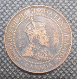 1909 Canada Large Cent Coin. Edward VII PENNY1