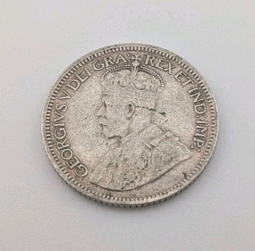 1935 Canadian Silver 10 cent Dime King George V1