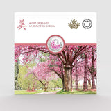 2019 Canada $8 Cherry Blossoms Fine Silver Coin .9999 Proof Color RCM0