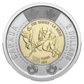 2022 Canada Toonie Summit Hockey 50th anniv $2 non coloured BU from roll - NumisFind
