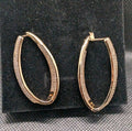 18K Gold Plated Hoop Earrings for Men Women, Earrings0