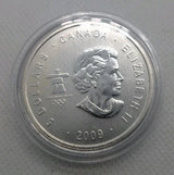 Canada $5 2009 Silver Maple Leaf 1oz 2010 Vancouver WIinter Olympic Special - NumisFind