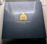 SEALED Canada Post 125th Anniversary Collection Set + 1oz .999 Silver RCMP Round0
