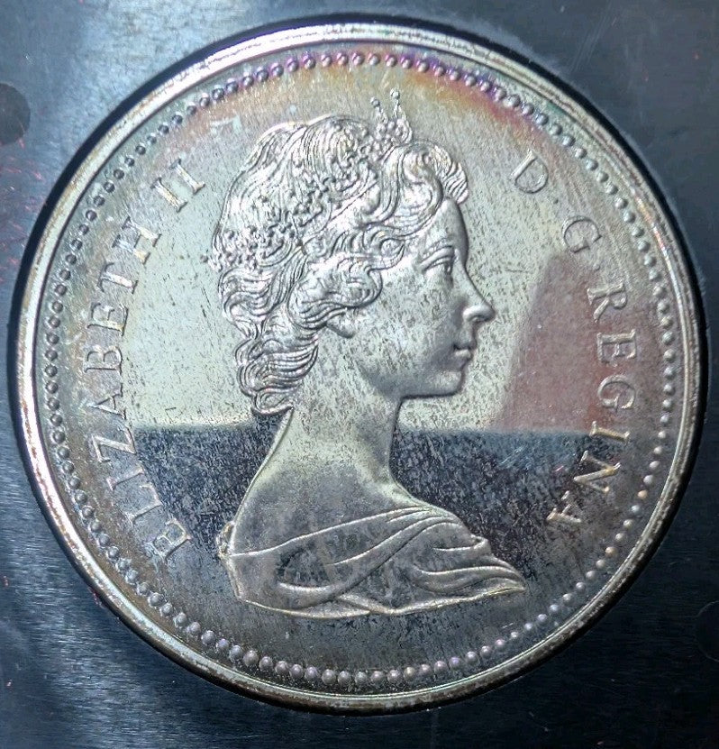 1971 Canada Silver Dollar Original Case Beautifully Toned - multiple available2