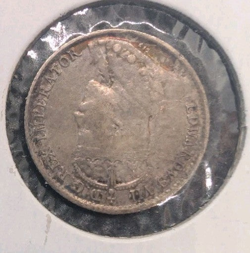 1904 Canada  Silver 5 Cents Silver Coin1