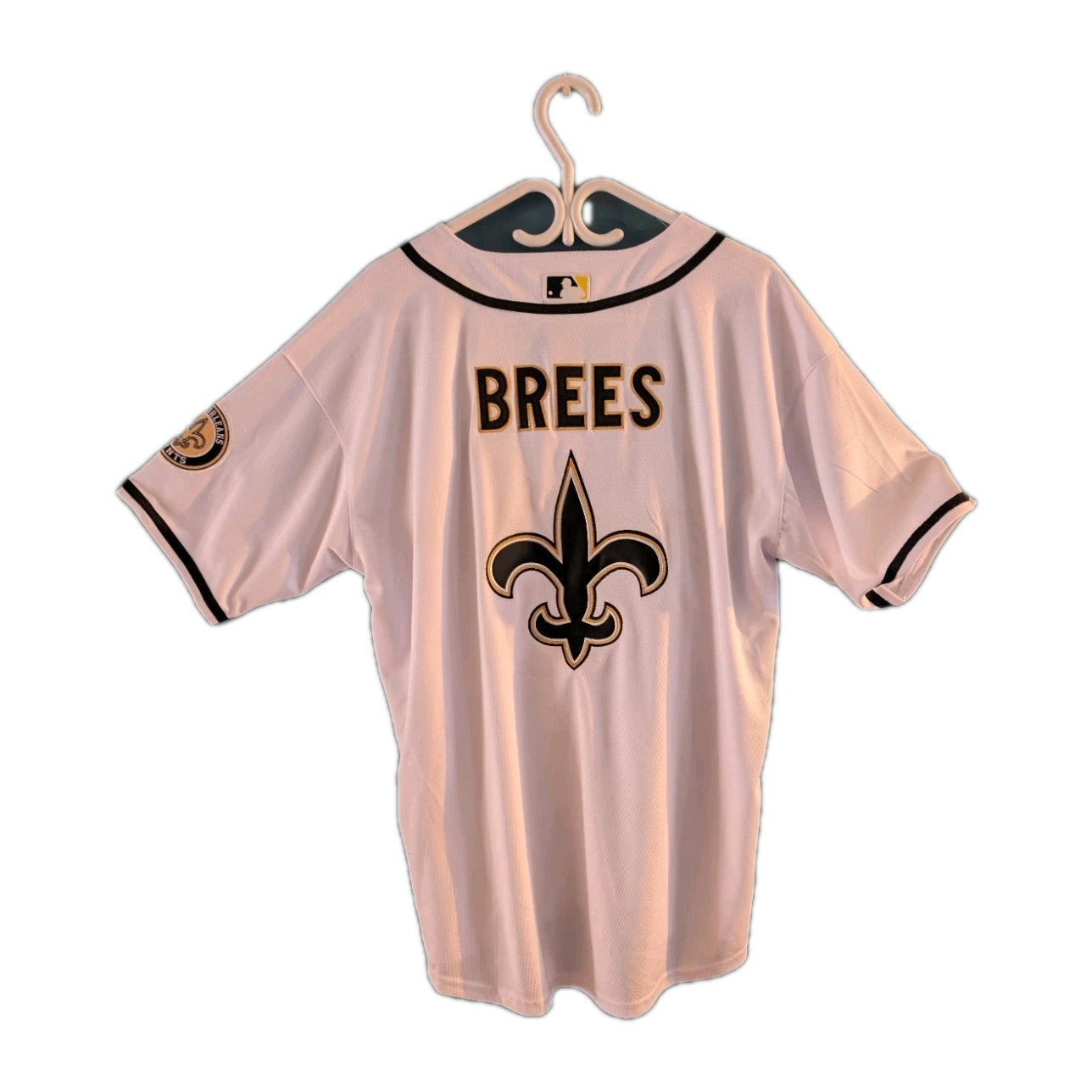 Drew Brees New Orleans Saints Nike Color Light Jersey MLB Polo Style XL1