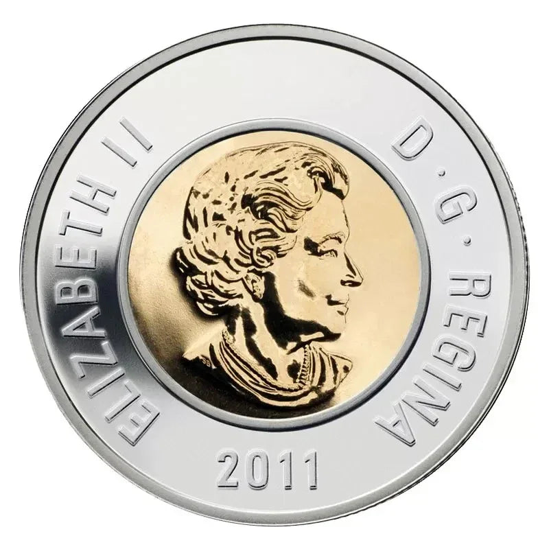 2011 Canada 2$ Toonie, Boreal Forest - BU - NumisFind